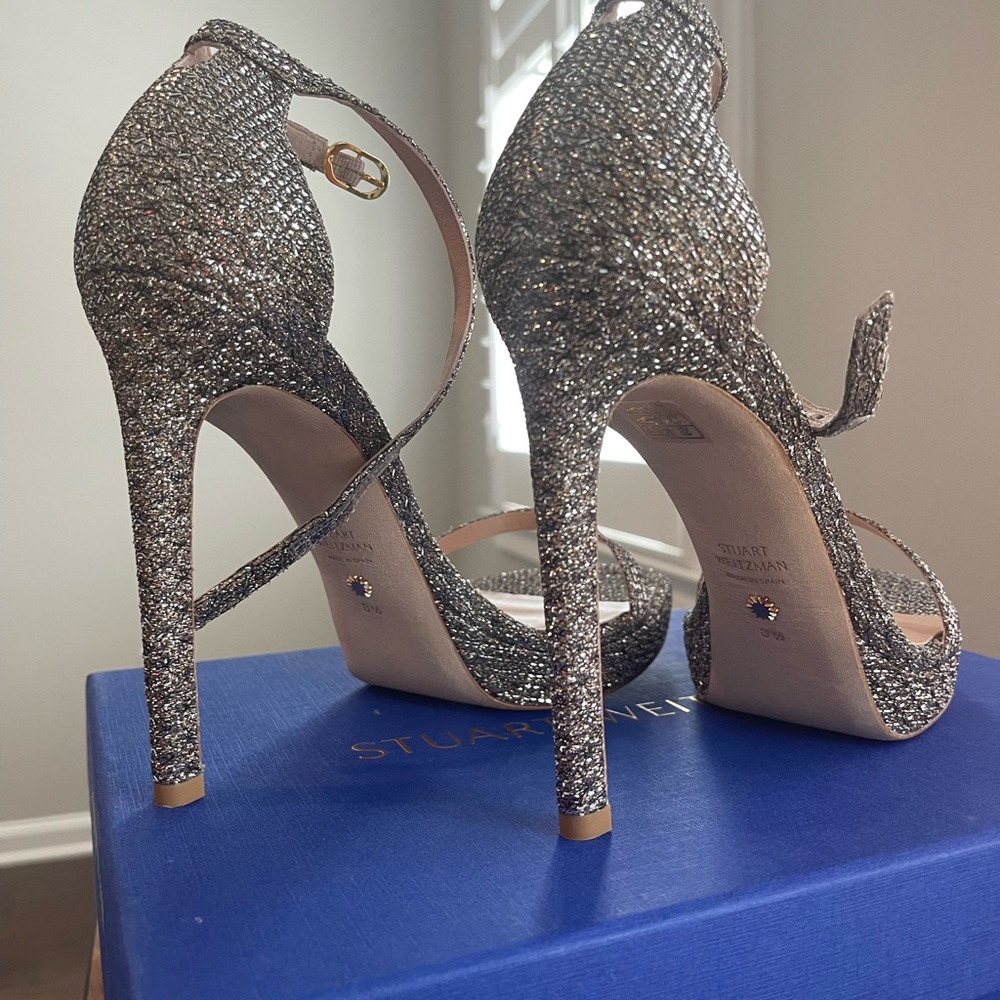 New Never Worn - Stuart Weitzman Nudist Disco Sandal